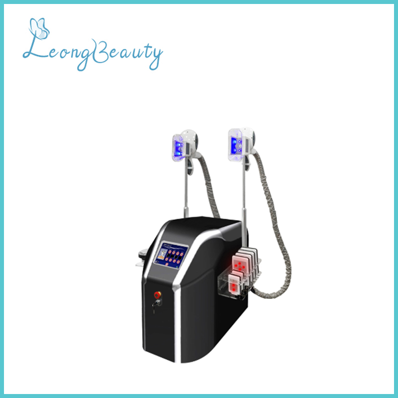 แบบพกพาสีดำ 2 จับเครื่อง Cryolipolysis มัลติฟังก์ชั่น