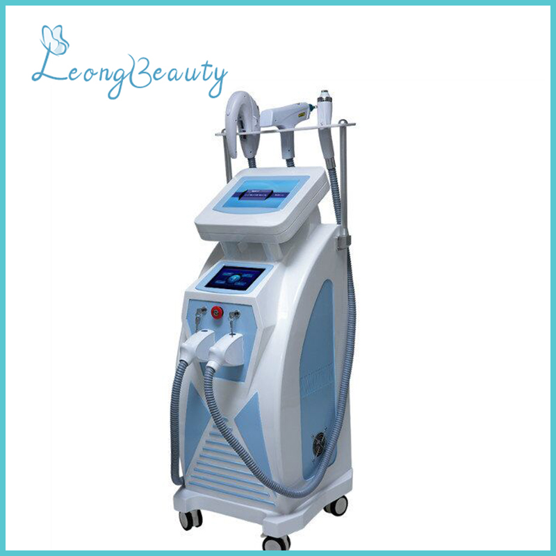 เครื่อง E-light Rf Yag Laser 3in1 สำหรับการกำจัดขนการกำจัดรอยสัก